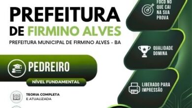 Domine a Construção: Apostila Pedreiro Firmino Alves BA 2026 para Seu Sucesso