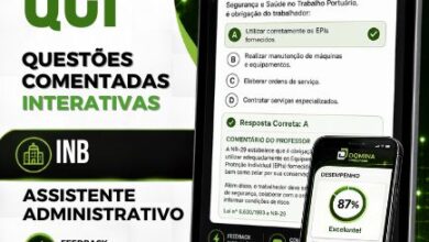 Domine a Prova com 750 Questões Comentadas: Assistente Administrativo INB 2026! Domine a Prova com 750 Questões Comentadas: Assistente Administrativo INB 2026!