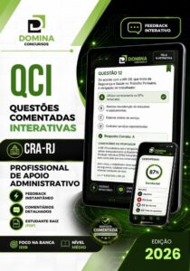 Domine o CRA RJ 2026: 750 Questões Comentadas para Profissionais de Apoio Administrativo