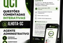 Domine o Concurso: 750 Questões Comentadas para Agente Administrativo em Ilhota SC 2026!