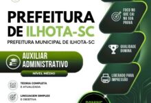 Domine o Concurso com a Apostila Auxiliar Administrativo Prefeitura Ilhota SC 2026! Domine o Concurso com a Apostila Auxiliar Administrativo Prefeitura Ilhota SC 2026!