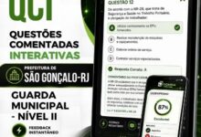 Prepare-se para 2026: 750 Questões Comentadas para a Guarda Municipal de São Gonçalo! Prepare-se para 2026: 750 Questões Comentadas para a Guarda Municipal de São Gonçalo!