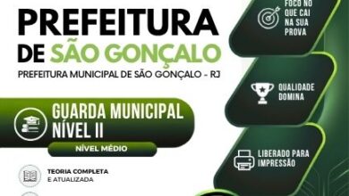 Prepare-se para 2026: Apostila Completa para Guarda Municipal de São Gonçalo RJ