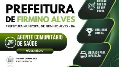 Prepare-se para o Futuro: Apostila do Agente Comunitário de Saúde Firmino Alves BA 2026