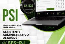 Prepare-se para o Simulado de Assistente Administrativo de Saúde SES RJ 2026! Prepare-se para o Simulado de Assistente Administrativo de Saúde SES RJ 2026!