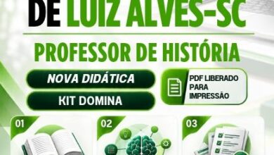 Transforme sua Aula: Apostila do Professor de História 2026 – Prefeitura Luiz Alves SC! Transforme sua Aula: Apostila do Professor de História 2026 – Prefeitura Luiz Alves SC!