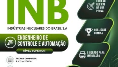 Transforme sua Carreira: Apostila Engenheiro de Controle e Automação INB 2026!