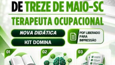 Transforme sua Carreira: Apostila Terapeuta Ocupacional – Treze de Maio SC 2026!