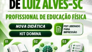 Transforme sua carreira: Apostila Profissional de Educação Física – Prefeitura Luiz Alves SC 2026!